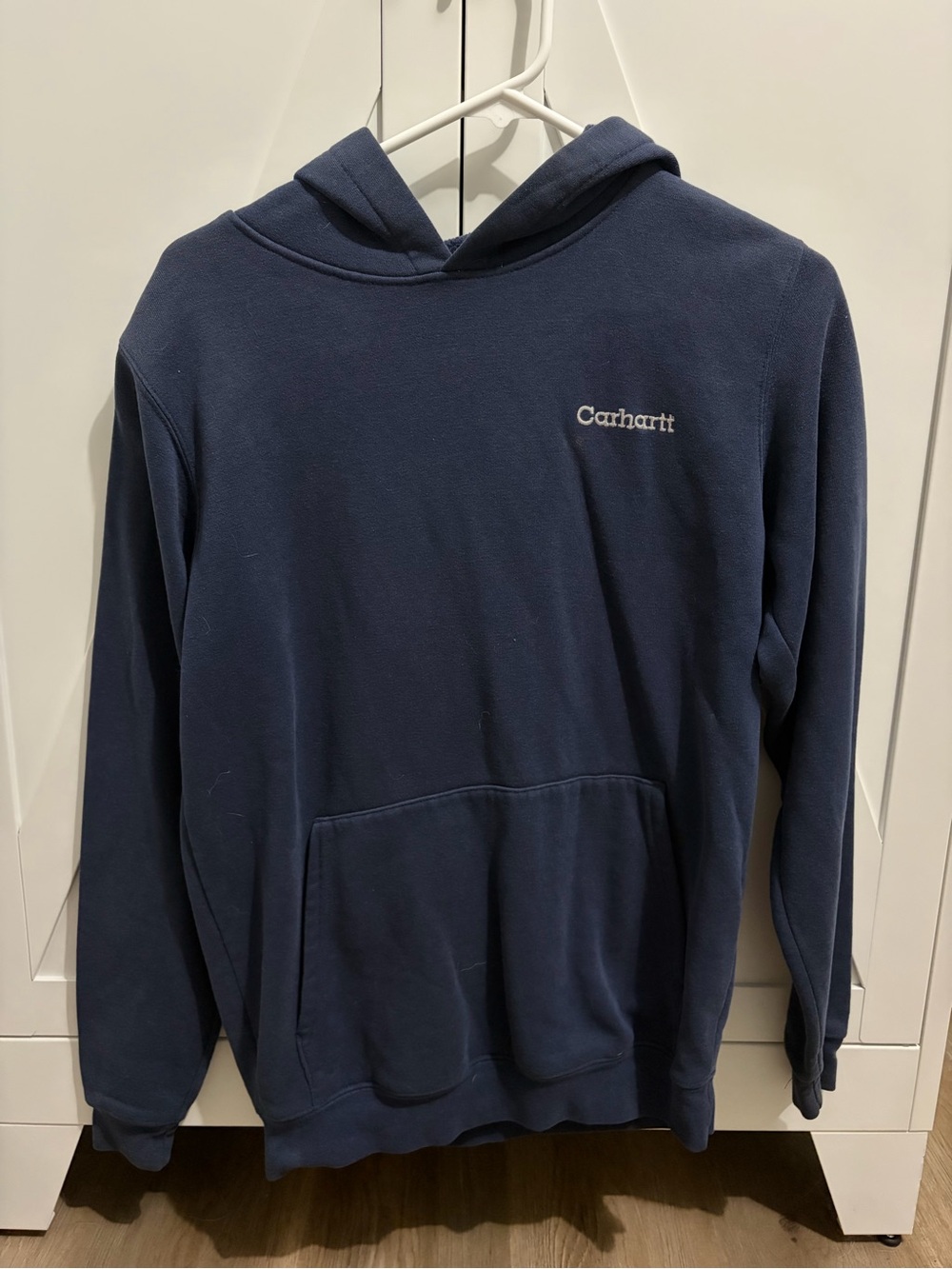 Carhartt Kids Navy Blue Pullover Hoodie